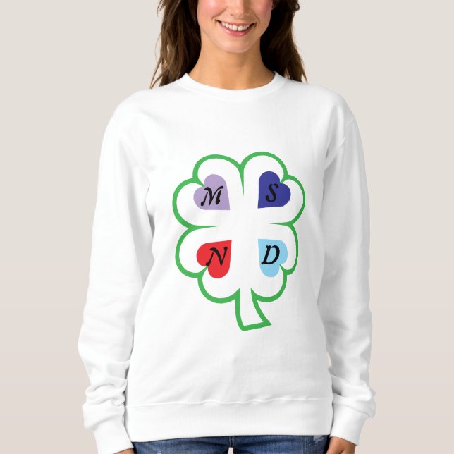 Sudadera Atrapado con corazones T-Shirt (Anverso)