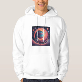 Sudadera 💖 🌠 "Atrapado en tu órbita"