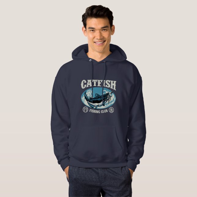 Sudadera Atrapar bagre (Anverso completo)