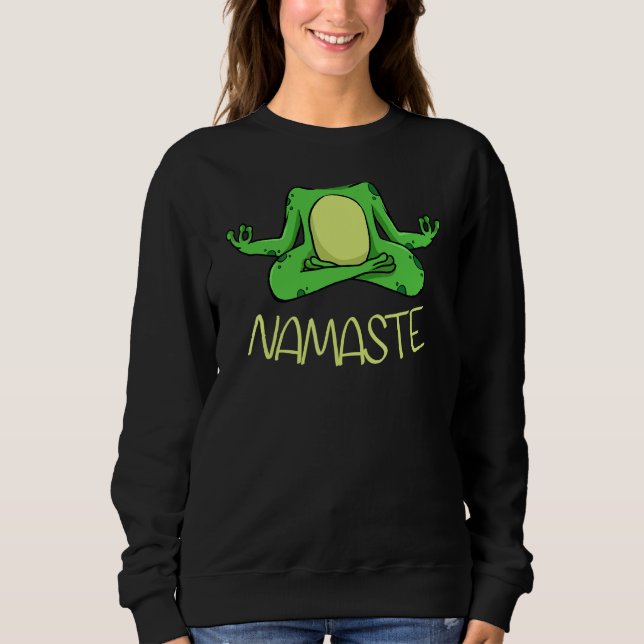 Sudadera Atrapar ranas con arpón (Anverso)