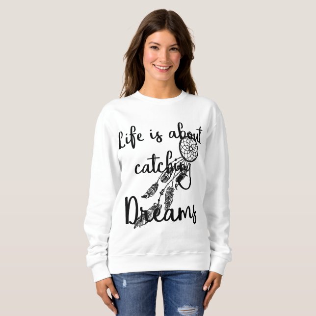 Sudadera Atrapar sueños (Anverso completo)
