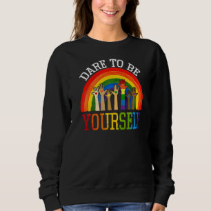 Sudadera Atrévase A Ser Orgullo Gay Lgbt Lesbiana