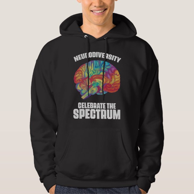Sudadera Attention Deficit Disorder Hyperactivity Neurodive (Anverso)