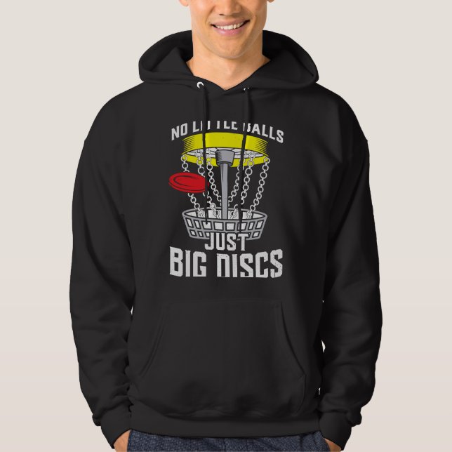 Sudadera Atuendo Divertido de Golf de Disco (Anverso)