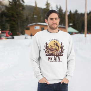 Sudadera ATV Adventure dog papá perro mamá fuera de camino