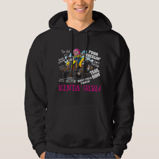 Sudadera ATV Four Wheeler Off Road Trail Riding Kinda Girl