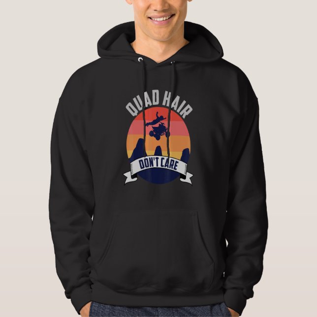 Sudadera Atv Quad Hait No Care (Anverso)
