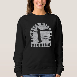 Sudadera Atwater Millpong Ice Fishing Michigan