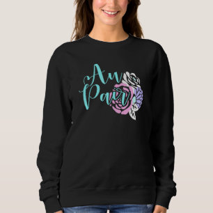 Sudadera Au Pair Design con flores