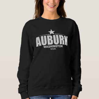 Sudadera Auburn Washington Retro Vintage