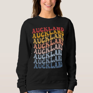 Sudadera Auckland City Groovy Retro
