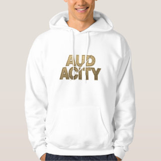 Sudadera Audacia Oro Metálico Agrietado 3D Rebel Royale