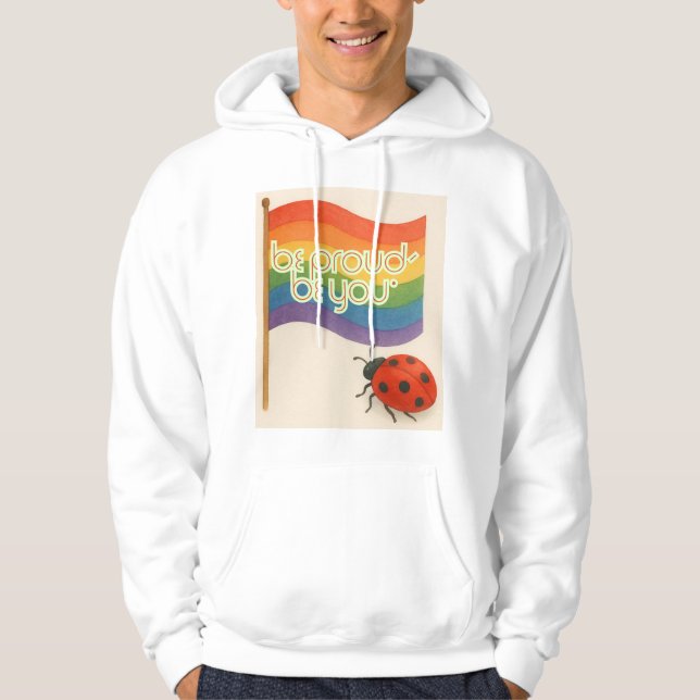 Sudadera Audaz expresión LGBTQ y orgullo (Anverso)