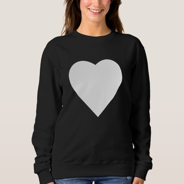 Sudadera Audaz Tee de verano de gran corazón (Anverso)