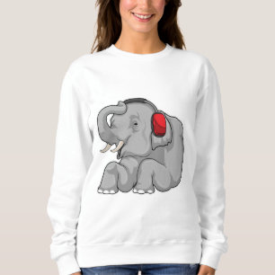 Sudadera Audífono de música elefante