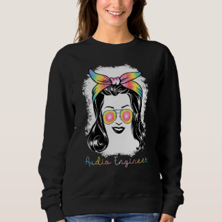 Sudadera Audio Engineer Apparel for Women Job Title