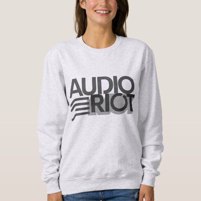Sudadera Audio Riot Time to Audio Quiet Sweatshirt Women (Anverso)