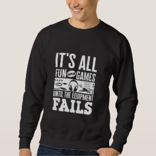 Sudadera Audio Visual Technician Av Technician Funn AV Tech