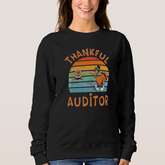 Sudadera Auditor Job  Thanksgiving (Anverso)