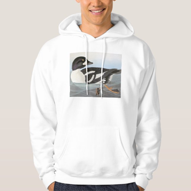 Sudadera Audubon: El Goldeneye de la carretilla (Anverso)