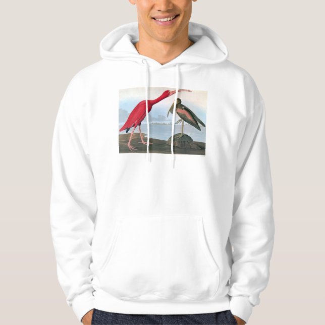 Sudadera Audubon: Escarlata Ibis (Anverso)