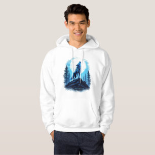 Sudadera Aúl del futuro - Robotic Wolf Hoodie