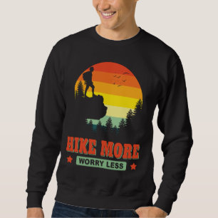 Sudadera Aumentar la preocupación por una aventura de sende