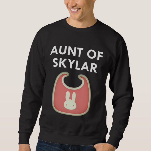 Sudadera Aunt Baby Skylar Newborn Girl Individual (Anverso)