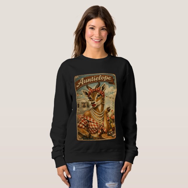 Sudadera Auntielope (Anverso completo)