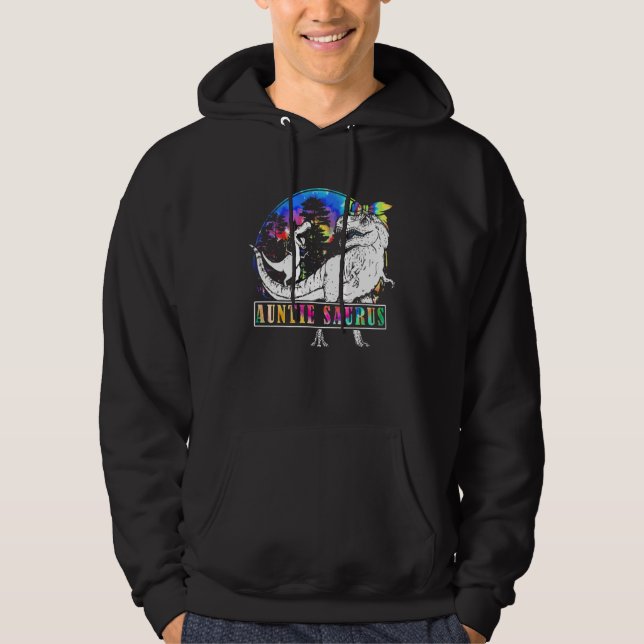 Sudadera Auntiesaurus Dinosaur Auntie Saurus Family Matchin (Anverso)