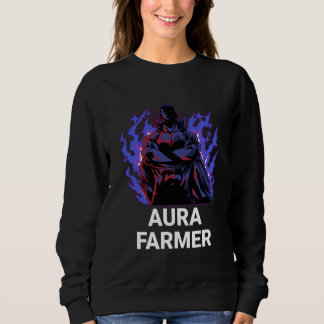 Sudadera Aura Farmer Cool Anime Super Hero