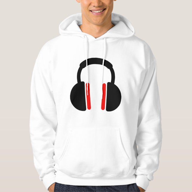 Sudadera Auriculares de DJ (Anverso)
