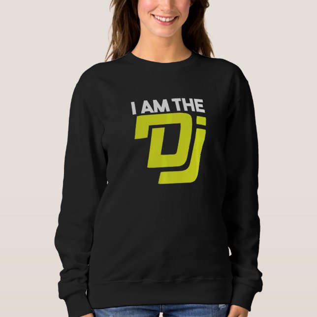 Sudadera Auriculares del Club de Música Dj Deejay Fiesta Tu (Anverso)