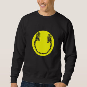Sudadera Auriculares Dj Deejay Música Pop Bass Techno Rock 