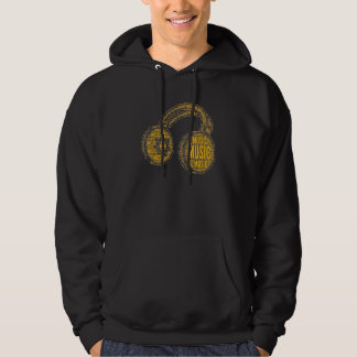 Sudadera Auriculares Dj Música Músico Para Mamá