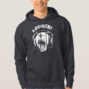 Sudadera Auriculares Monkey Loud Music Lover
