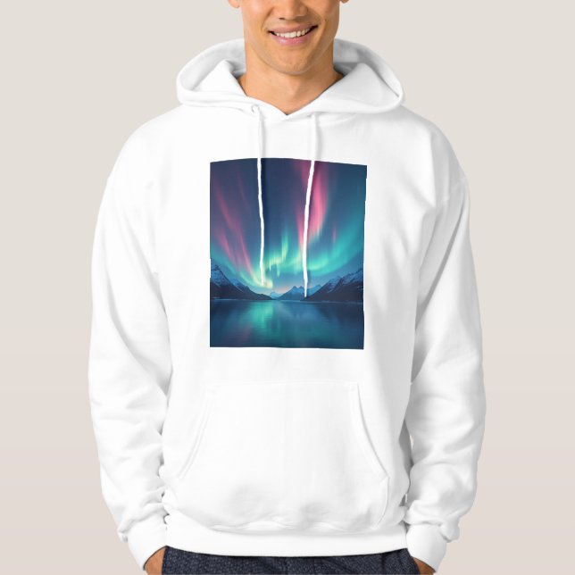 Sudadera Aurora islandesa (Anverso)