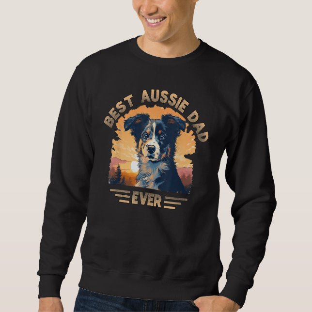 Sudadera Aussie DAD Australian Shepherd 1 (Anverso)