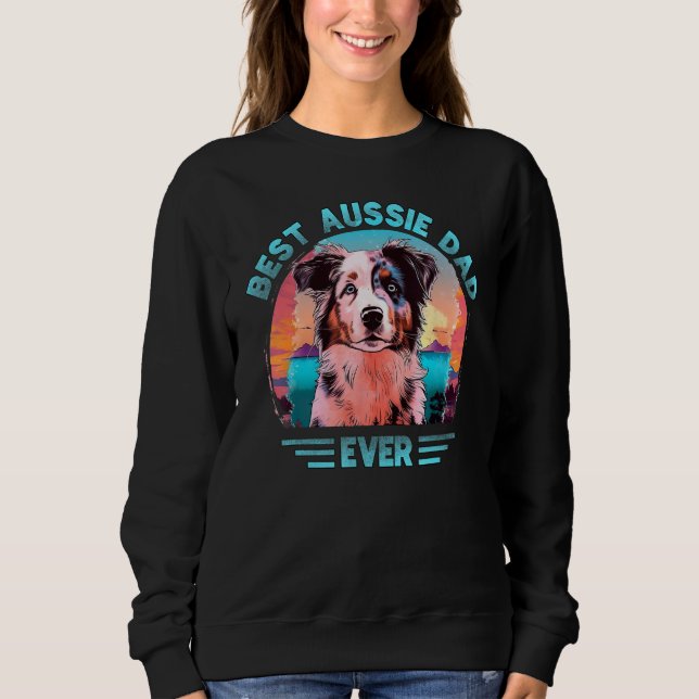Sudadera Aussie DAD Australian Shepherd 2 (Anverso)