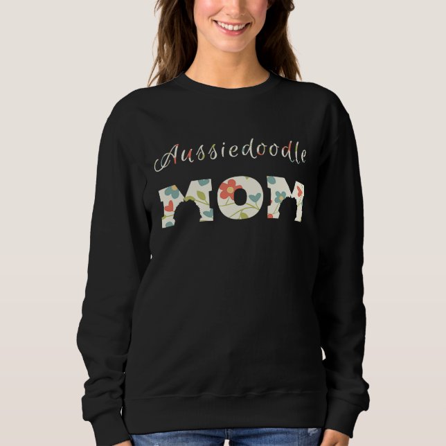 Sudadera Aussiedoodle Mom Long Sleeve  and  for Women (Anverso)