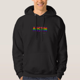 Sudadera Austin Pride Hoodie | Bandera arco iris