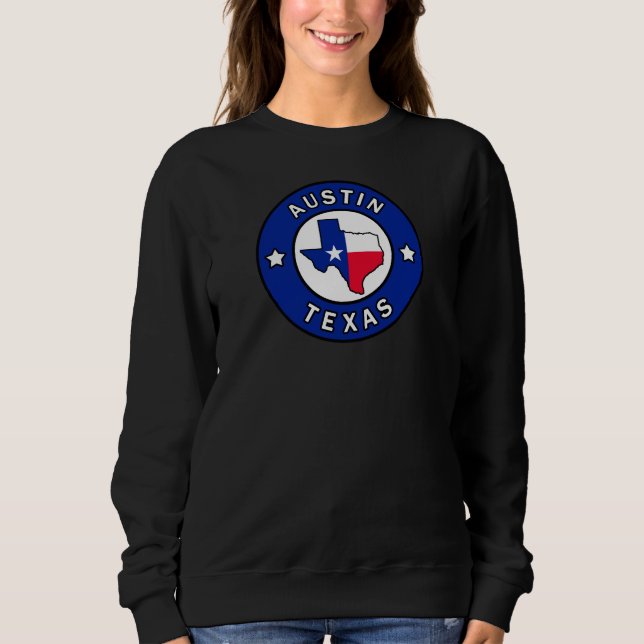 Sudadera Austin Texas (Anverso)