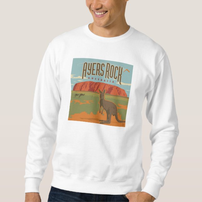 Sudadera Australia | Ayers Rock Kangaroos (Anverso)