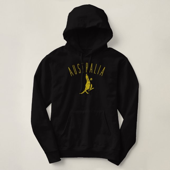 SUDADERA AUSTRALIA BOXING KANGAROO 390 (Diseño del anverso)