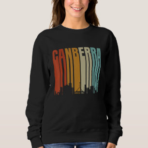 Sudadera Australia, capital del Skyline de la Canberra Retr