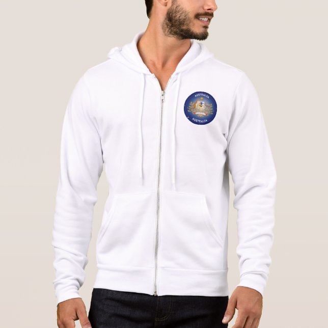 Sudadera Australia Coat of Arms Circle Shape (Anverso)