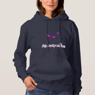 Sudadera Australia: Corazones de amor