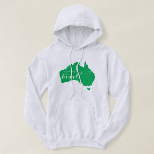 Sudadera Australia está en mi corazón