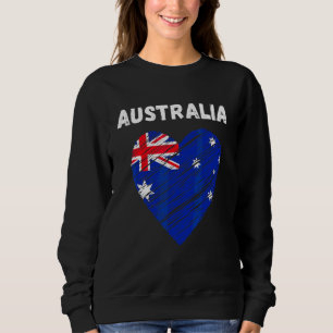 Sudadera Australia: Festividades con bandera australiana