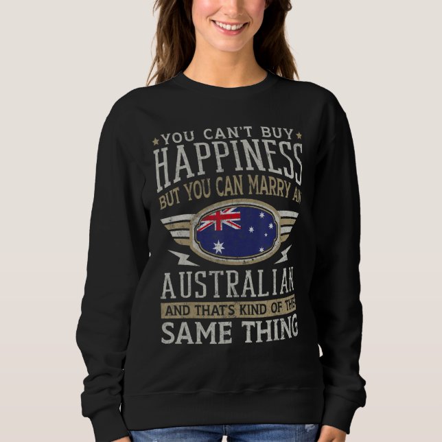 Sudadera Australia Flag Proud Australians Men & Women (Anverso)